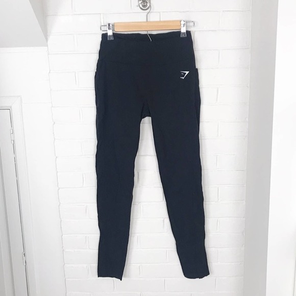 Gymshark Pants - {Gymshark} High Rise Black Athletic Leggings